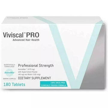 VIV*ISCAL PRO - Professional Strength Hair Tablets 180 ct - 100% Drug Free