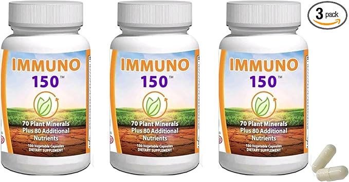 IMMUNO 150 THE ULTIMATE MULTI VITAMIN, IMMUNE BOOSTER. 150 CAPS