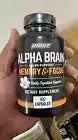 Onnit Labs Alpha Brain Memory & Focus Supplement - 90 Capsules