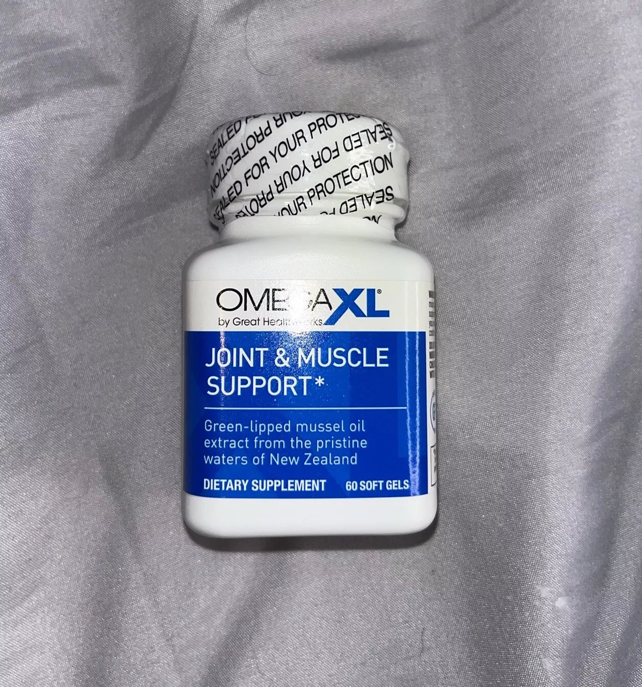 OmegaXL 60 ct by Great HealthWorks: Small, Potent, Joint Pain Relief - Omega-3